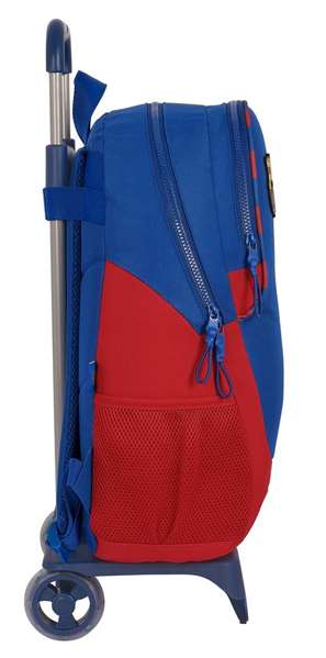 Safta Mochila Mod. 665 con Carro 905 F.C Barcelona 2ª Equipacion 23/24 32x44x16cm