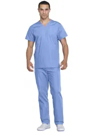 Cherokee Pijama Casaca Y Pantalón Azul Claro Talla XL