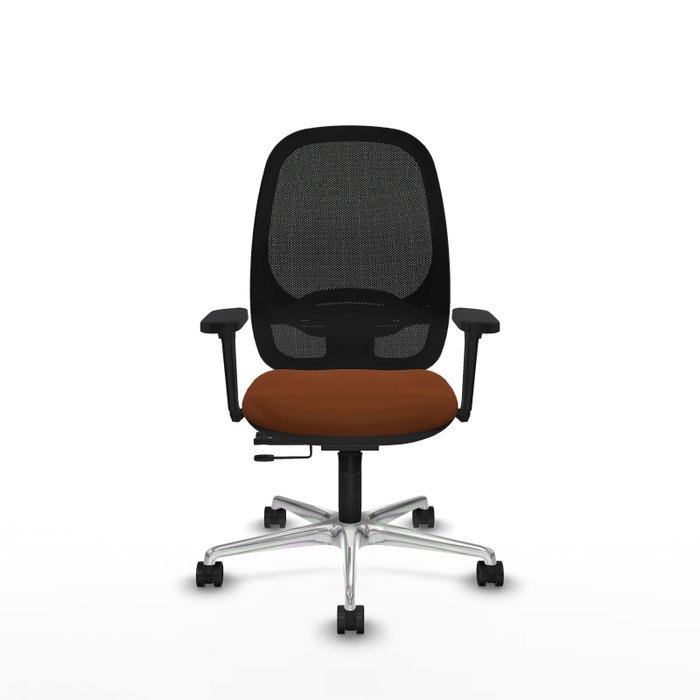 PIQUERAS Y CRESPO Silla de oficina Cilanco con mecanismo Sincro/Traslack, Marrón y Negro PIQUERAS Y CRESPO Silla de oficina Cilanco con mecanismo Sincro/Traslack, Marrón y Negro