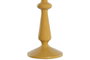 DKD Home Decor Candelabro Sejed Urban Mostaza Terracota Aluminio 10x10x32 cm (2 Unidades)