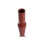DKD Home Decor Candelabro de Aluminio Lacado SEJED (Pack de 2) - Mostaza y Terracota