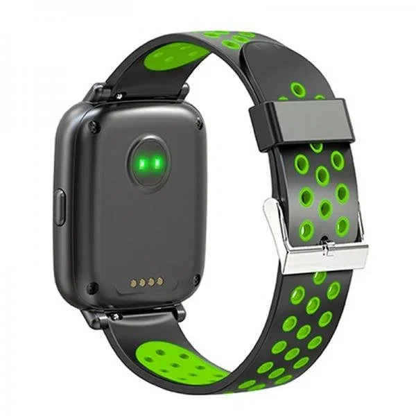 Billow XS35x Smartwatch Deporte 3,66 cm (1.44") IP67 con Monitor Cardíaco y Tensiometro - Negro/Verde