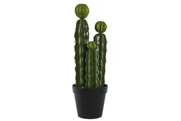 DKD Home Decor Planta Cactus Verde Foam PP