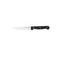 Quid Cuchillo Chuletero Oasis 11 cm (6 Unidades) de color Negro