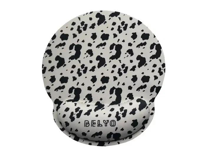 Wondee Alfombrilla de ratón ergonómica de gel diseño cow 250x230 mm Wondee Alfombrilla de ratón ergonómica de gel diseño cow 250x230 mm
