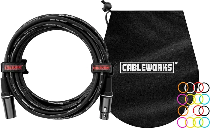 Cableworks Cable Micrófono XLR/XLR 6 M Cableworks Cable Micrófono XLR/XLR 6 M