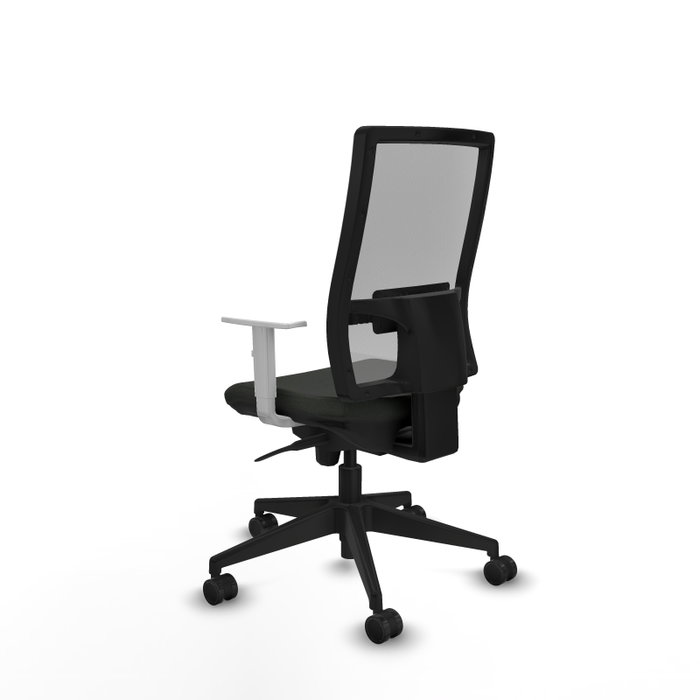 PIQUERAS Y CRESPO Silla de oficina Horna con mecanismo Sincro, Negro y Gris PIQUERAS Y CRESPO Silla de oficina Horna con mecanismo Sincro, Negro y Gris