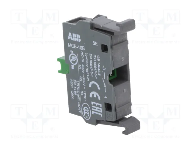 ABB Bloques de Contactos NA 22mm para Pared Trasera ABB Bloques de Contactos NA 22mm para Pared Trasera