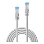 LINDY 47632 Patch Cable Categoría 6A S/FTP (S-STP) 1 m Gris TPE Plug & Play 10GBase-T Blindado RoHS