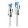 LINDY 47632 Patch Cable Categoría 6A S/FTP (S-STP) 1 m Gris TPE Plug & Play 10GBase-T Blindado RoHS
