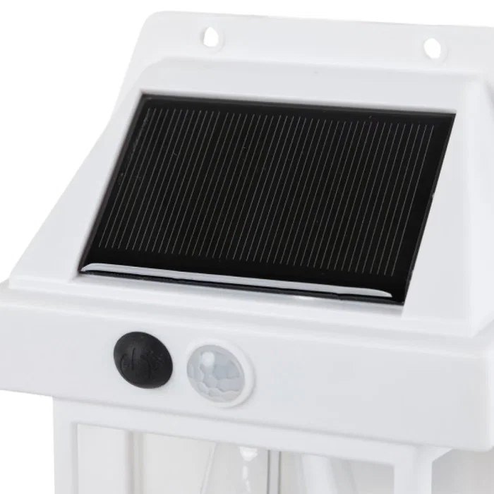 Asalite Aplique Solar LED ASAL-0289 3W 3000K 100Lm IP44 con Sensor PIR Blanco Asalite Aplique Solar LED ASAL-0289 3W 3000K 100Lm IP44 con Sensor PIR Blanco