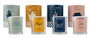 DKD Home Decor Set de 8 Velas de Parafina en Cristal Surtidas
