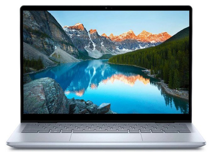 Dell Inspiron 14 2 en 1 7445: portátil táctil Ryzen 5 8640HS, pantalla 14" Full HD, 16 GB RAM, SSD 512 GB, Windows 11, teclado retroiluminado