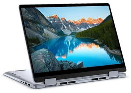 Dell Inspiron 14 2 en 1 7445: portátil táctil Ryzen 5 8640HS, pantalla 14" Full HD, 16 GB RAM, SSD 512 GB, Windows 11, teclado retroiluminado