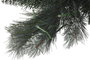 DKD Home Decor Árbol de Navidad Nevado 150 Leds Desmontable Verde 84 x 120 x 84 cm