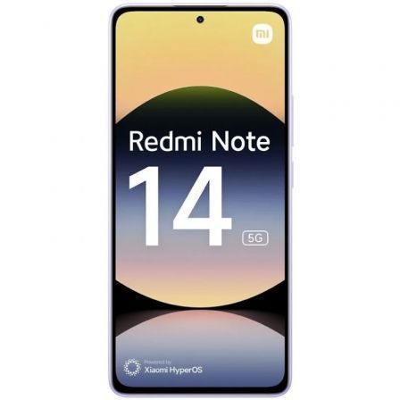 Xiaomi Redmi Note 14 5G Smartphone 6GB/128GB Pantalla 6.67" OLED 120Hz Cámara 108MP Púrpura