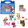 Bandai Littlest Pet Shop Set Coleccionista Tema Granja 5 Animales y Accesorios BF00510