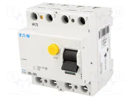 EATON ELECTRIC Interruptor Diferencial PFIM 100A 30mA 4 Polos