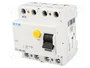 EATON ELECTRIC Interruptor Diferencial PFIM 100A 30mA 4 Polos