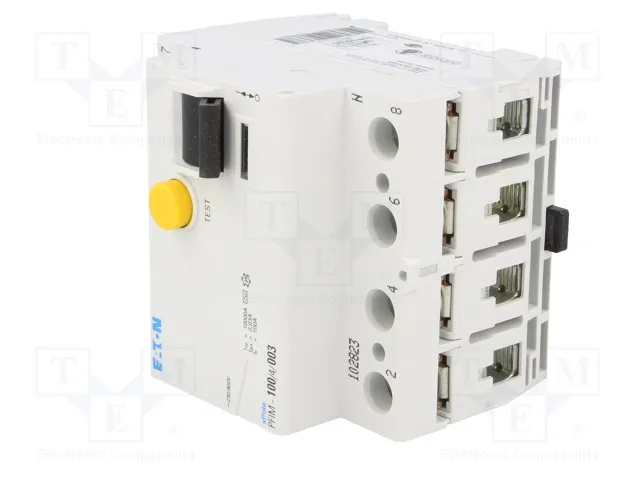 EATON ELECTRIC Interruptor Diferencial PFIM 100A 30mA 4 Polos