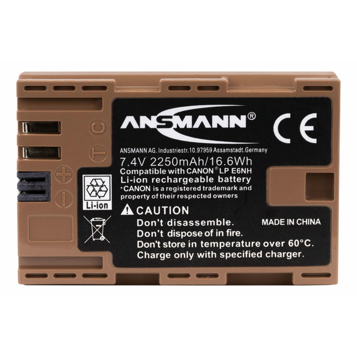 Ansmann A-Can LPE6 NH para Canon LP-E6NH