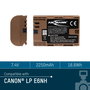 Ansmann A-Can LPE6 NH para Canon LP-E6NH
