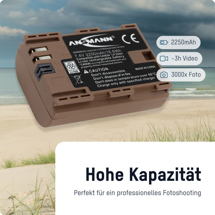 Ansmann A-Can LPE6 NH para Canon LP-E6NH