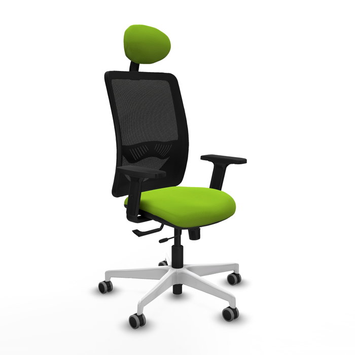 PIQUERAS Y CRESPO Silla de oficina Zulema con mecanismo Sincro/Traslack Pistacho/Negro PIQUERAS Y CRESPO Silla de oficina Zulema con mecanismo Sincro/Traslack Pistacho/Negro