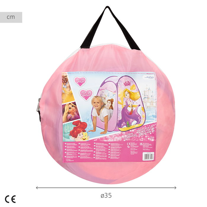 Disney Princess Tienda de campaña infantil Pop Up 75x75x90 cm Disney Princess Tienda de campaña infantil Pop Up 75x75x90 cm