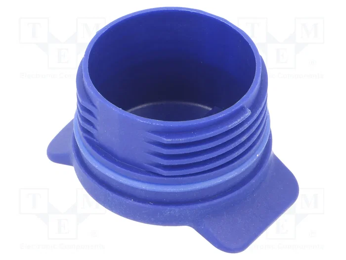 HARTING Tapa de protección azul para conector macho IP67, IP6K9K HARTING Tapa de protección azul para conector macho IP67, IP6K9K