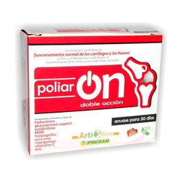 Pinisan Poliar-On 60 cápsulas - Complemento para cartílagos y huesos con colágeno