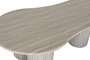 DKD Home Decor Mesa de Centro Granito y MDF Símil Mármol Beige