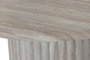 DKD Home Decor Mesa de Centro Granito y MDF Símil Mármol Beige