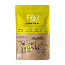 Flopp Eco Lavavajillas, 40 Cápsulas, Detergente para Lavaplatos