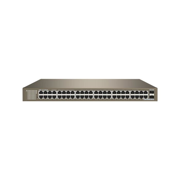 IP-COM G3350F Switch Administrado en la Nube, 48 Puertos Gigabit (10/100/1000Base-T) + 2 Puertos SFP, Conmutador Capa 2, 100 Gbps, VLAN, QoS, IGMP Snooping IP-COM G3350F Switch Administrado en la Nube, 48 Puertos Gigabit (10/100/1000Base-T) + 2 Puertos SFP, Conmutador Capa 2, 100 Gbps, VLAN, QoS, IGMP Snooping