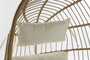 DKD Home Decor Sillón Colgante de Ratán Sintético con Base y Cojines