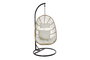 DKD Home Decor Sillón Colgante de Ratán Sintético con Base y Cojines
