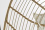 DKD Home Decor Sillón Colgante de Ratán Sintético con Base y Cojines