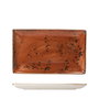 Steelite Craft Terracota Fuente Rectangular de Vitro Porcelana 27x17 cm (Set de 6)