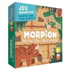 AUZOU EDITIONS TRES EN RAYA. JUEGO MAGNETICO