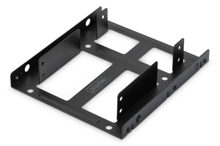 Digitus Kit de montaje Dual SSD/HDD 2.5 a 3.5 en metal negro