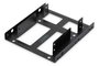 Digitus Kit de montaje Dual SSD/HDD 2.5 a 3.5 en metal negro