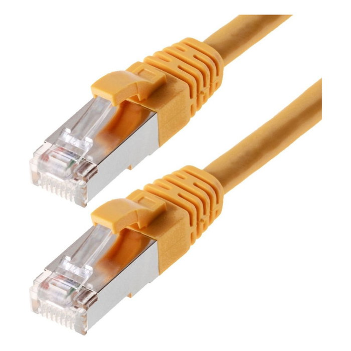 Helos Patchkabel Cat.6 GHMT AWG 27/7 amarillo 1,0 m Helos Patchkabel Cat.6 GHMT AWG 27/7 amarillo 1,0 m