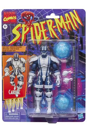 Hasbro Figura Marvel Legends Cardiac de Spider-Man de 15 cm
