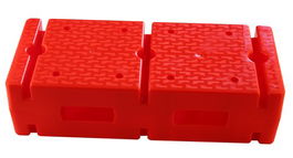 Ladrillo Con Soporte Para Pica Y Aro Rojo