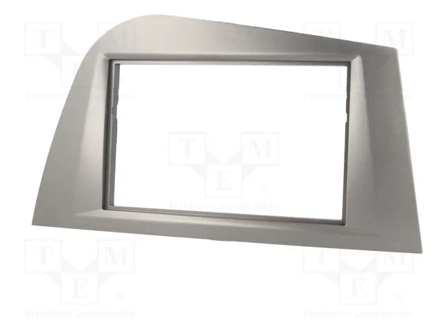 ACV Bastidor de montaje de radio para Seat Leon 2 DIN, antracita