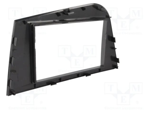 ACV Bastidor de montaje de radio para Seat Leon 2 DIN, antracita
