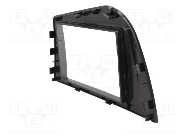 ACV Bastidor de montaje de radio para Seat Leon 2 DIN, antracita