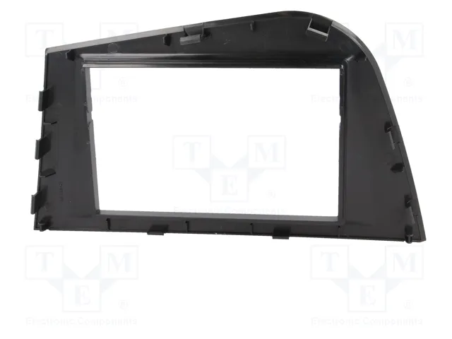 ACV Bastidor de montaje de radio para Seat Leon 2 DIN, antracita