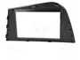 ACV Bastidor de montaje de radio para Seat Leon 2 DIN, antracita